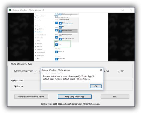 Download Restore Windows Photo Viewer To Windows 10