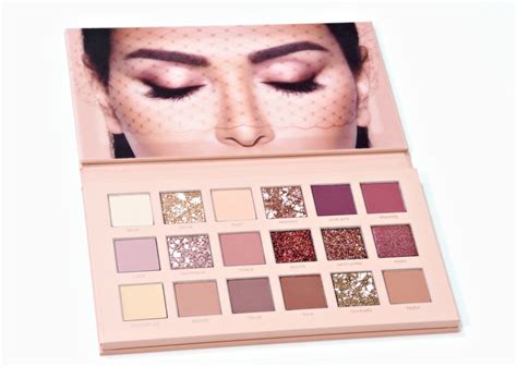 Huda Beauty The New Nude Eyeshadow Palette Review Swatches Makeup