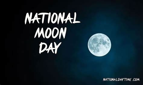 National Moon Day 2023 Thursday July 20