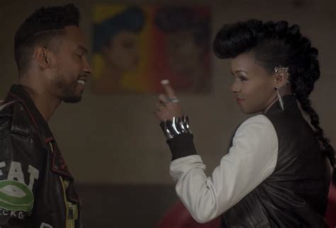 Emotion Picture Janelle Monae Gets Flirty With Miguel In Primetime Video Preview