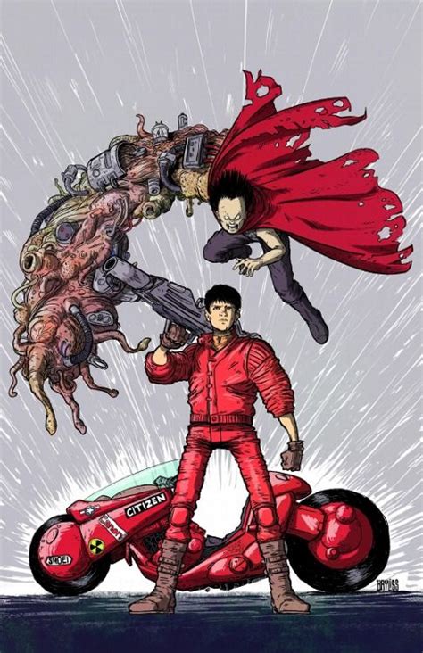 Akira Kaneda And Tetsuo By Daniel Bayliss All Anime Anime Guys Anime Art Magna Anime Akira