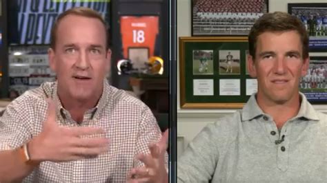 Nice Call Romo Five Things We Learned From Peyton And Eli Mannings