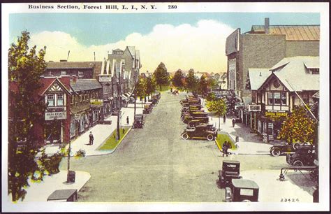 A Postcard Of Austin Street From Almost 100 Years Ago Forest Hills