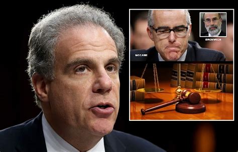 Justice Dept Inspector General Sends Criminal Referral Of Andrew Mccabe To Us Attorney