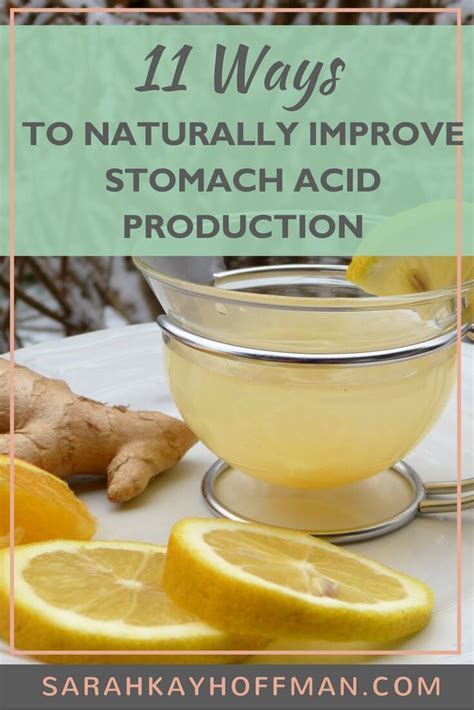 11 Ways To Naturally Improve Stomach Acid Production A Gutsy Girl