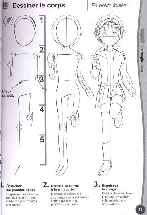 Apprendre à dessiner le corps en Dessiner corps manga Dessin manga Comment dessiner un