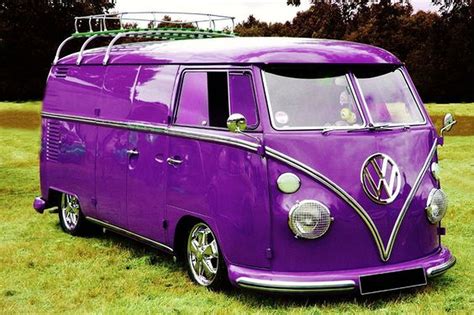 Vw Camper Color Ideas For You Vintage Vw Bus Purple Car Volkswagen