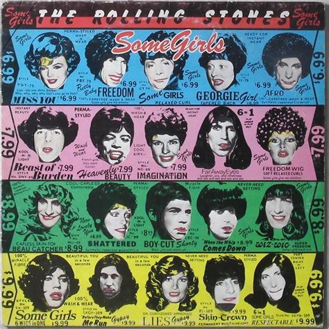 Some Girls By The Rolling Stones Lp With Disclo Ref115526389