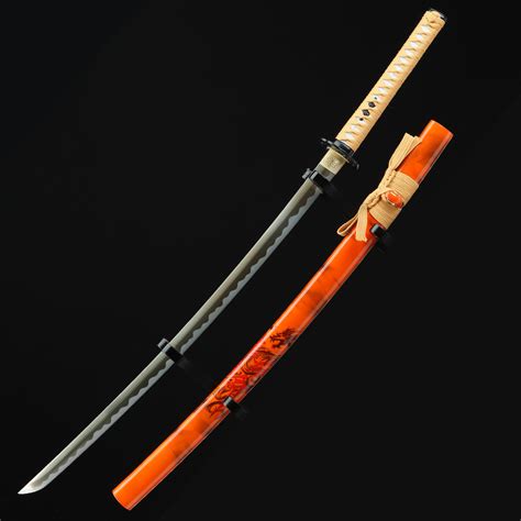 Handmade Spring Steel Sharpening Real Japanese Katana Samurai Sword