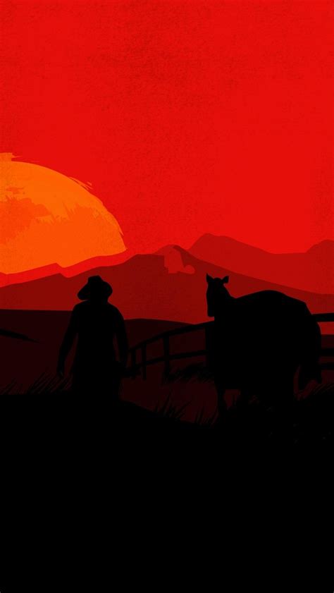 640x1136 Red Dead Redemption 2 Minimal 4k Iphone 55c5sse Ipod Touch