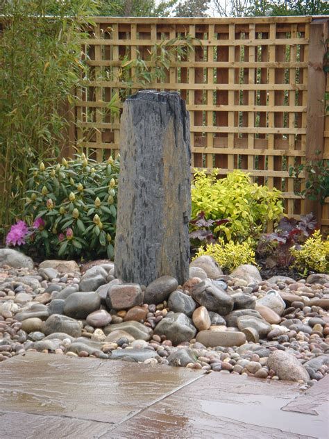 Drilled Stone Water Feature Large Water Features Stone Water Features
