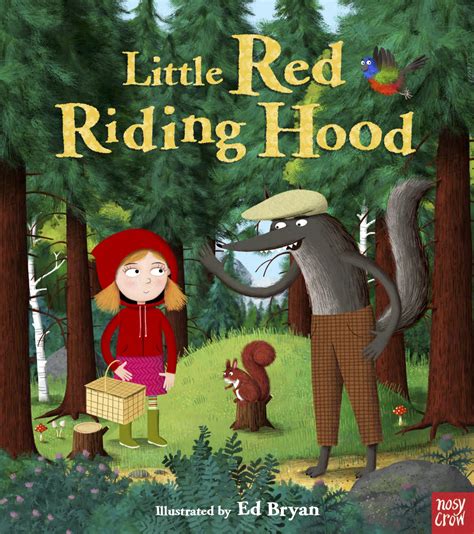 fairy tales little red riding hood nosy crow