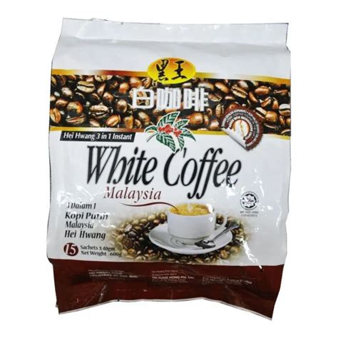 Hei Hwang 3in1 Instant White Coffee 15sachets X 40gm Lazada