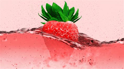 Strawberry Pink Wallpapers Top Free Strawberry Pink Backgrounds