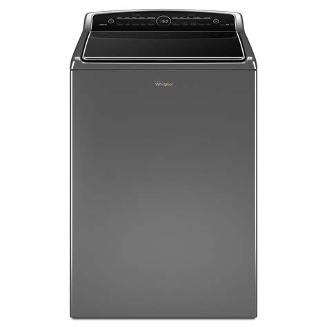 Whirlpool 53 Cu Ft High Efficiency Top Load Washer Chrome Shadow