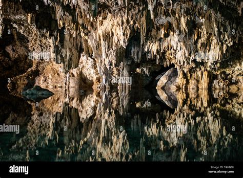 Caves Cenotes Labnaha Riviera Maya Mexico Stock Photo Alamy