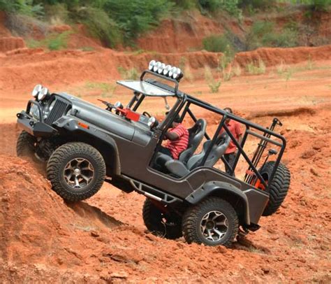 Modified Open Jeeps Of India