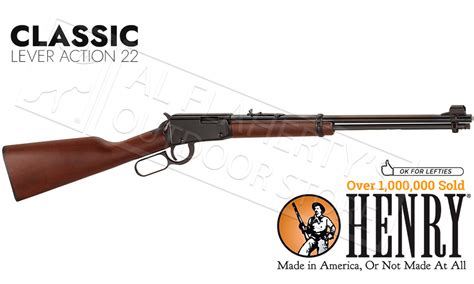 Henry Classic Lever Action Octagon Frontier 22 Caliber Rifle H001t