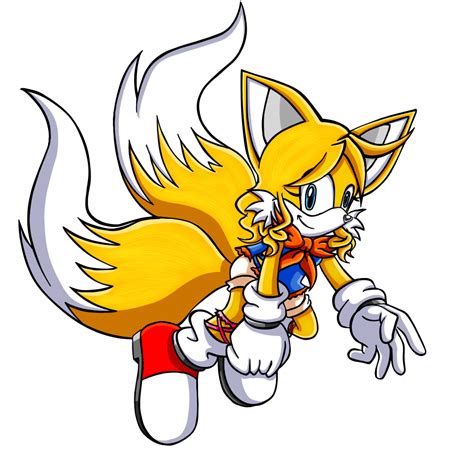 Miles Tails Prowers Versión Gender Bender Sonic Fan Characters