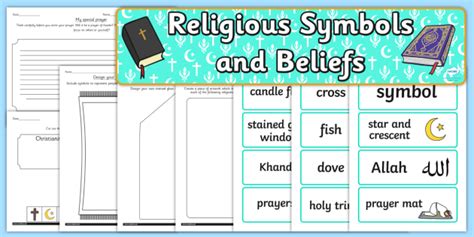 Religious Symbols And Beliefs Resource Pack Teacher Made