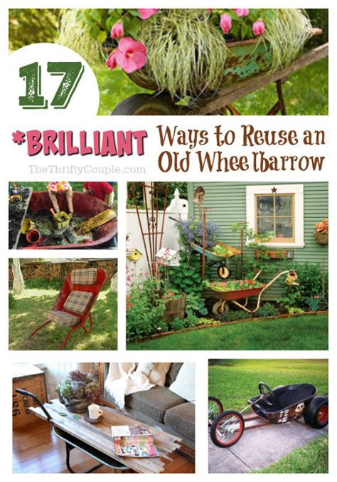 The portable nature of this type of planter means that. 17 Brilliant DIY Ways To Reuse an Old Wheelbarrow