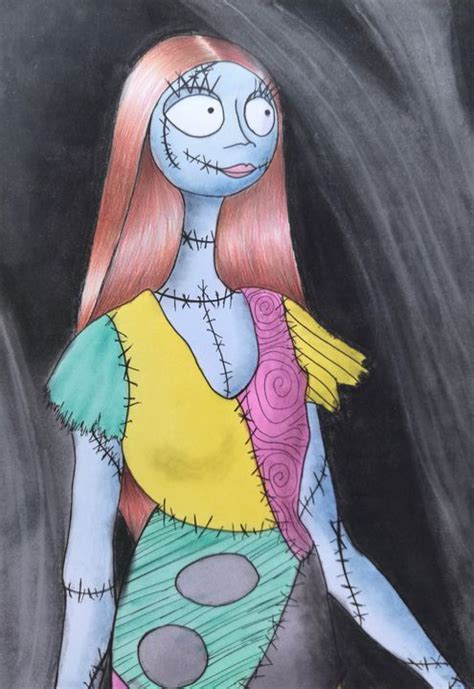 Sally Nightmare Before Christmas Drawing