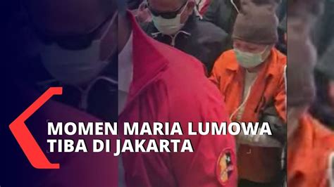 Tiba Di Jakarta Maria Pauline Lumowa Dikawal Ketat Youtube