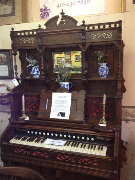 Antique Pump Organ Circa 1890s With Stoolhow Cool Pump Organ