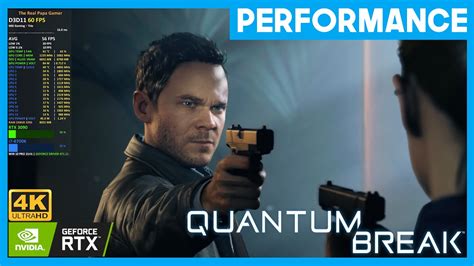 Quantum Break 4k Performance Max Settings Rtx 3090 I7 8700k Youtube