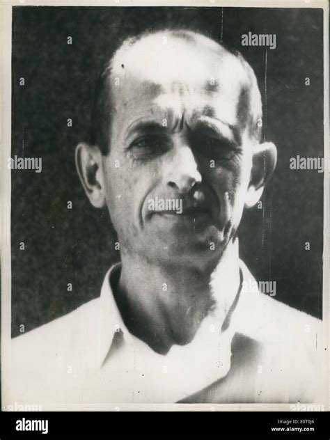 Jun 06 1960 First Portrait Of Adolf Eichmann Since Capture By Israeli Intelligence Agents