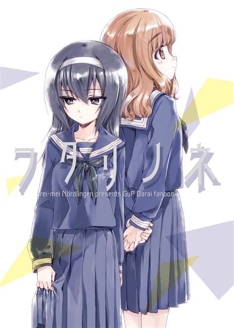 Takebe Saori And Reizei Mako Girls Und Panzer Drawn By Kuroimimei