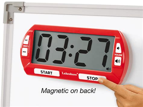 Large Digital Clock For Classroom Annotate And Transform Any Document