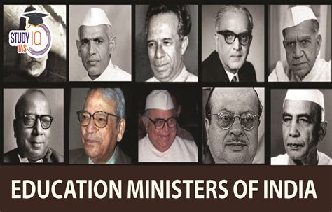 List Of Education Ministers Of India Names Achivements