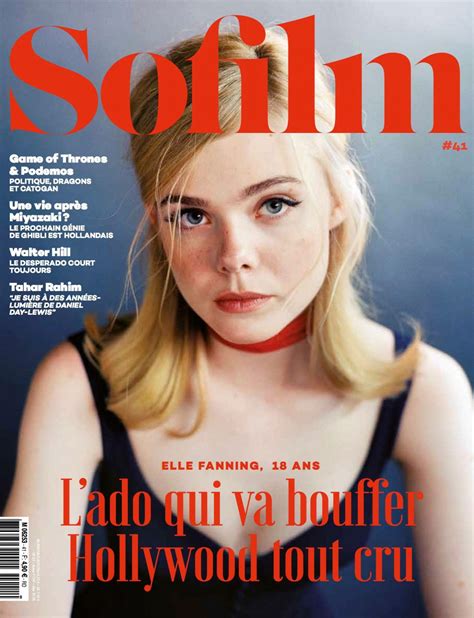 Elle Fanning Sofilm Magazine Cover And Photos June 2016