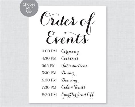 What Is The Order Of Wedding Reception