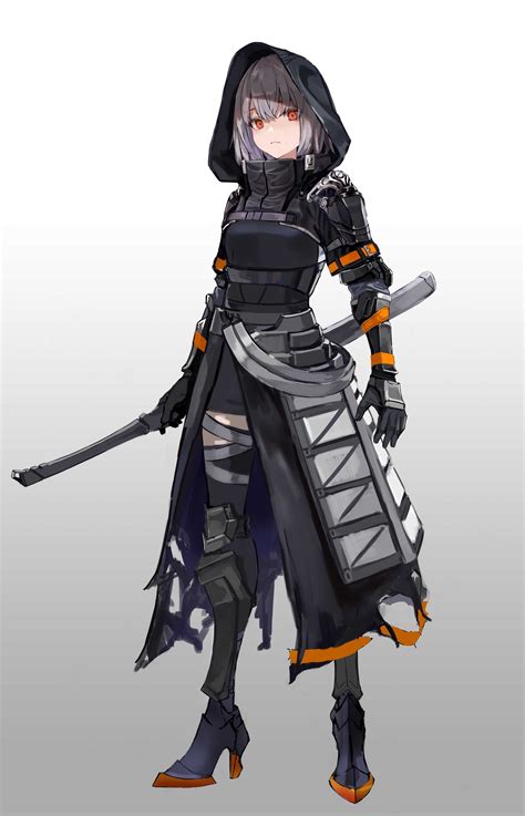 Armored Anime Girl