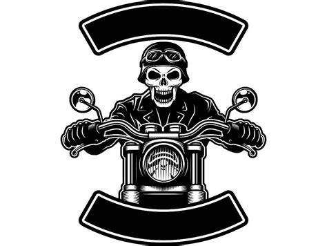 Mechanic Logo 37 Skull Handle Bars Engine Auto Car Part Biker Etsy