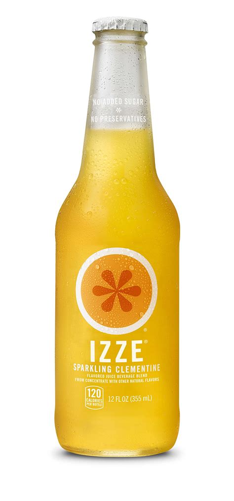 Izze Sparkling Juice 2 Flavor Variety Pack 12 Oz Glass