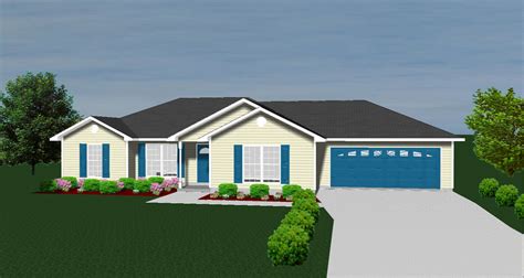 This plan is a double floored which makes out a distinctive and unique design. House Plans for 1500 Sq. Ft. 4 Bedroom House