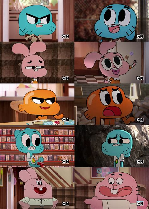The Amazing World Of Gumball Season 1 And 2 Differences