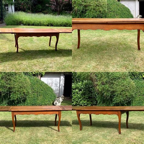 French Extending Farmhouse Cherrywood Table Antiques Atlas