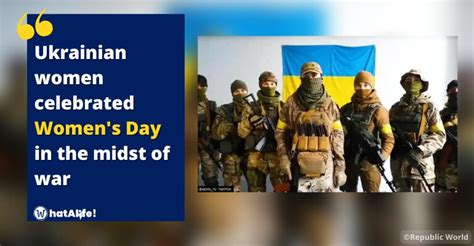 International Women S Day Ukrainian Women Celebrated In Midst Of War