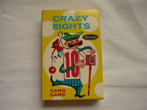Crazy 8s Card Game 1960s