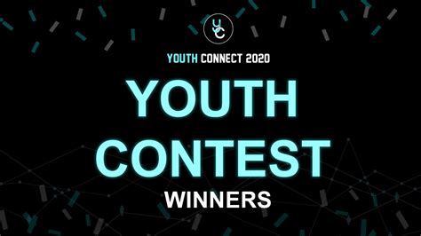 Youth Connect 2020 Contest Winners Champion Youth Contest Winners