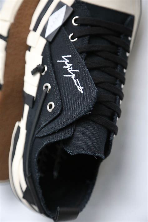 Yohji Yamamoto X Xvessel Layered Low Top Sneakerblackhr E01 860 Mark