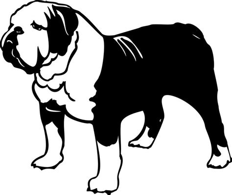 Free Bulldog Silhouette Cliparts Download Free Bulldog Silhouette