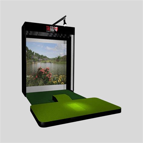 Trugolf Vista 8 Pro Golf Simulator Package Swingsense