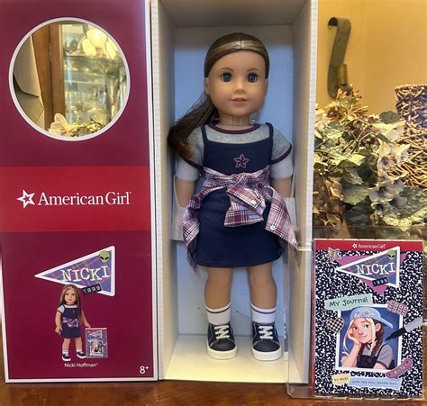 American Girl Nicki Hoffman Inch Doll Journal Doll New Ebay