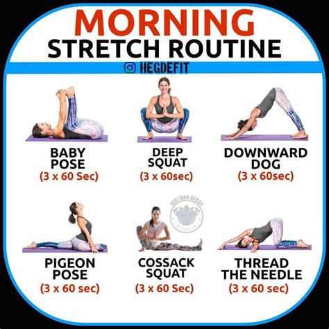 Morning Stretch Routine Here Are Some Great Stretching Drills A