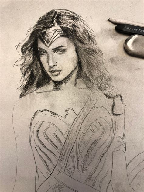 20 Latest Easy Gal Gadot Wonder Woman Drawing Beads By Laura